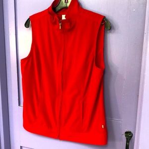 Zenergy by Chicos Red Vest